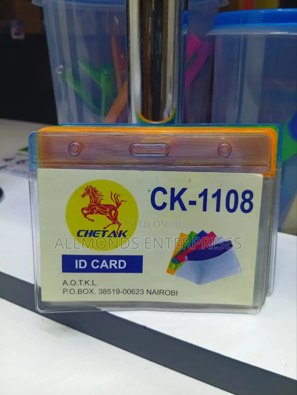 Name Tag/Name Badge/Plastic Card Holder (A1) Ck-1108