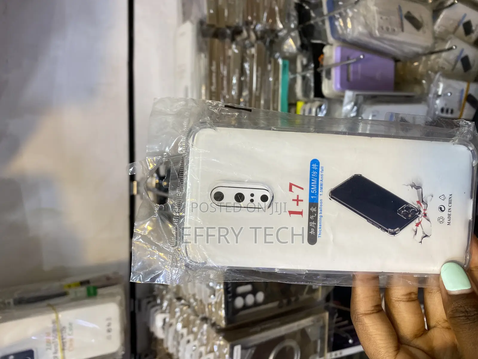 Osophter for Oneplus 7 Case Clear Transparent Anti-Yellowing