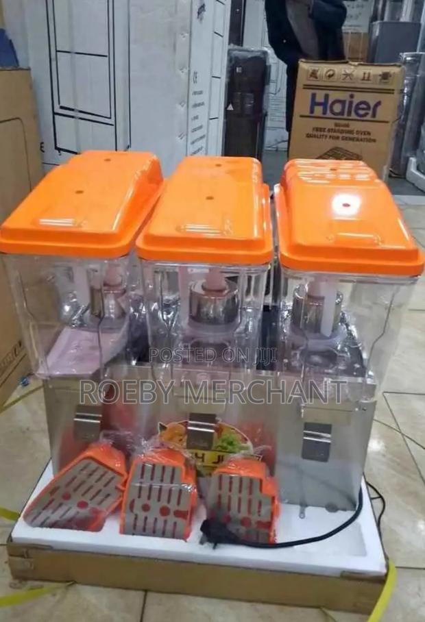 3 Columns Juice Dispenser Machine - main view