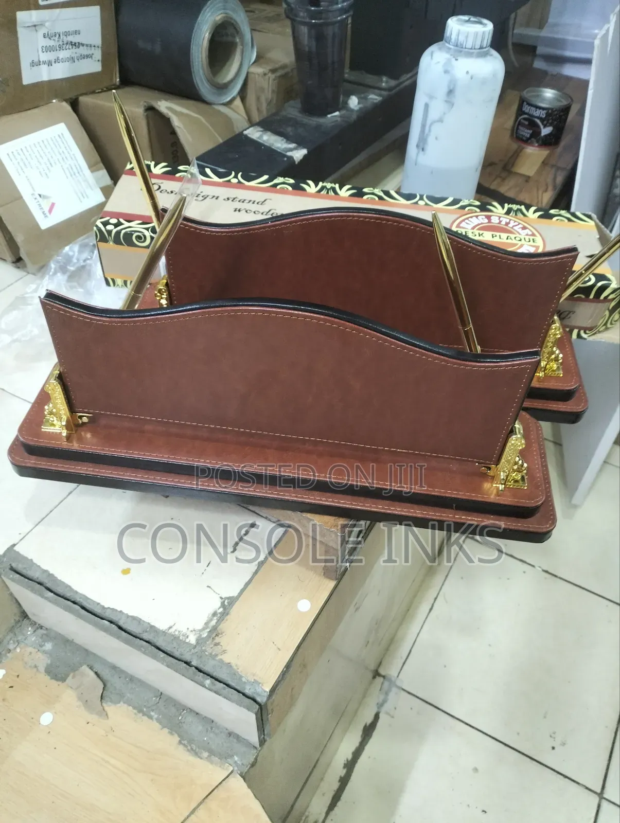 Desk Name Plate/Desk Organiser
