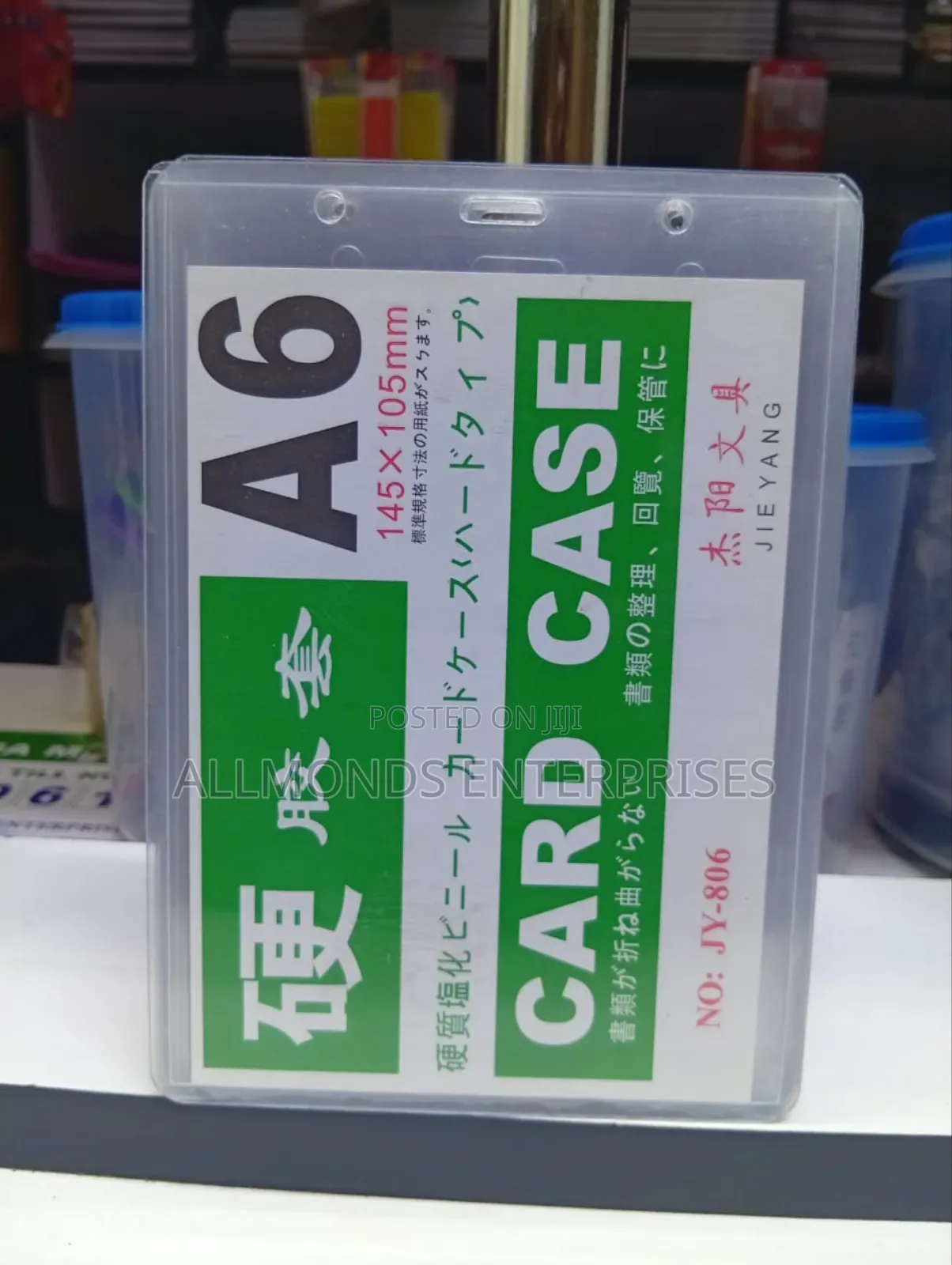 Name Badge/Plastic Name Card Holder A6