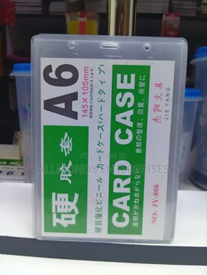 Name Badge/Plastic Name Card Holder A6