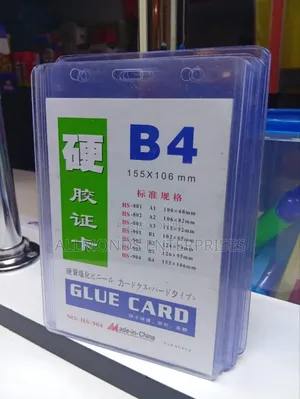 Name Tag/Name Badge/ Plastic Card Holder- B4