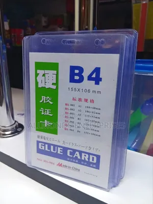 Name Tag/Name Badge/ Plastic Card Holder- B4