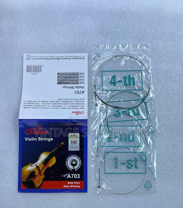 Alice A703 Violin Strings Set for 1/2, 3/4, and 4/4 Size