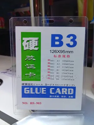 Name Badge/ Plastic Name Card Holder- B3