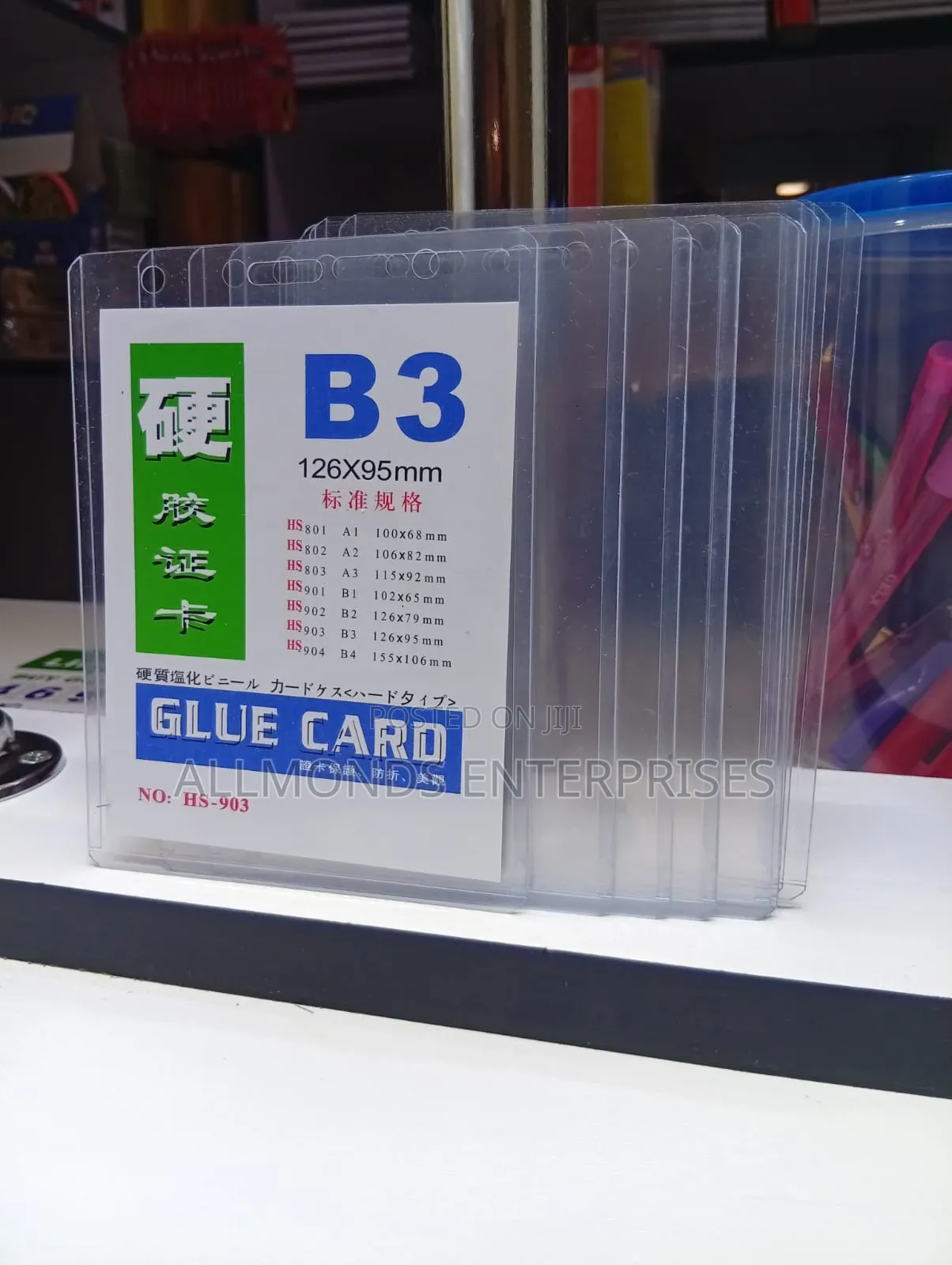 Name Badge/ Plastic Name Card Holder- B3