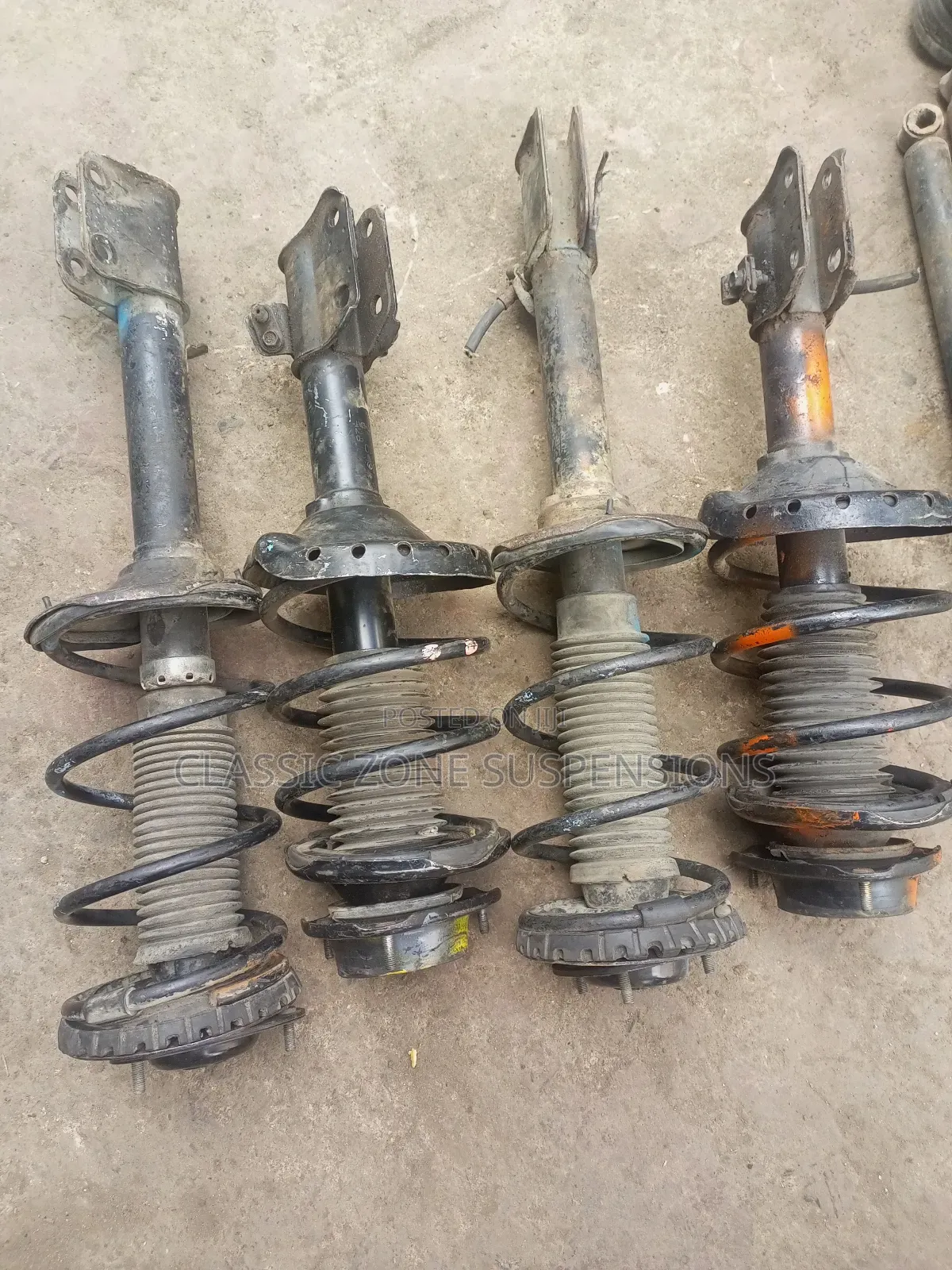 Subaru Forester Sg5 Complete Shock Set