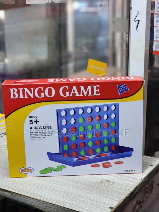 Bingo Game 4 in a Line Game - main view