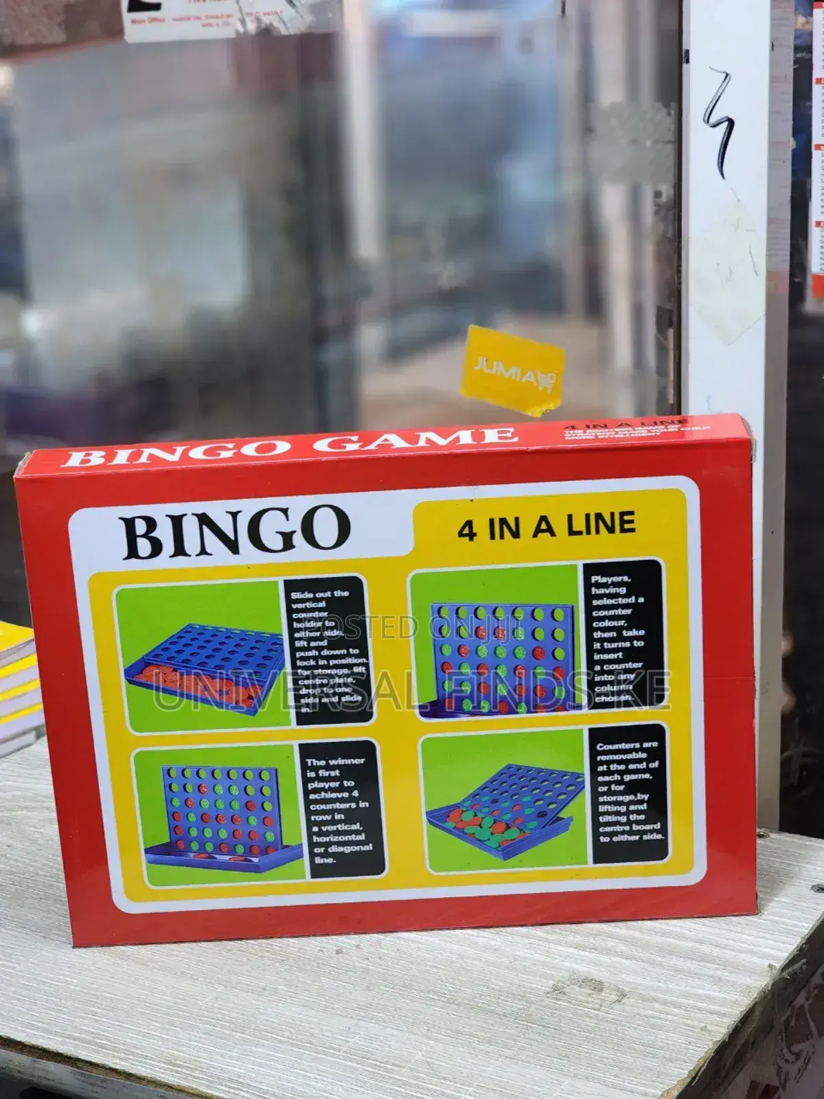 Bingo Game 4 in a Line Game