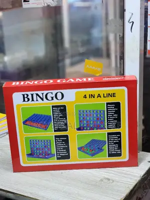 Bingo Game 4 in a Line Game