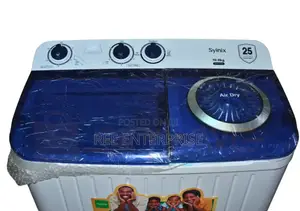 Top Load Twin Tub 10 Kg Syinix Washing Machine