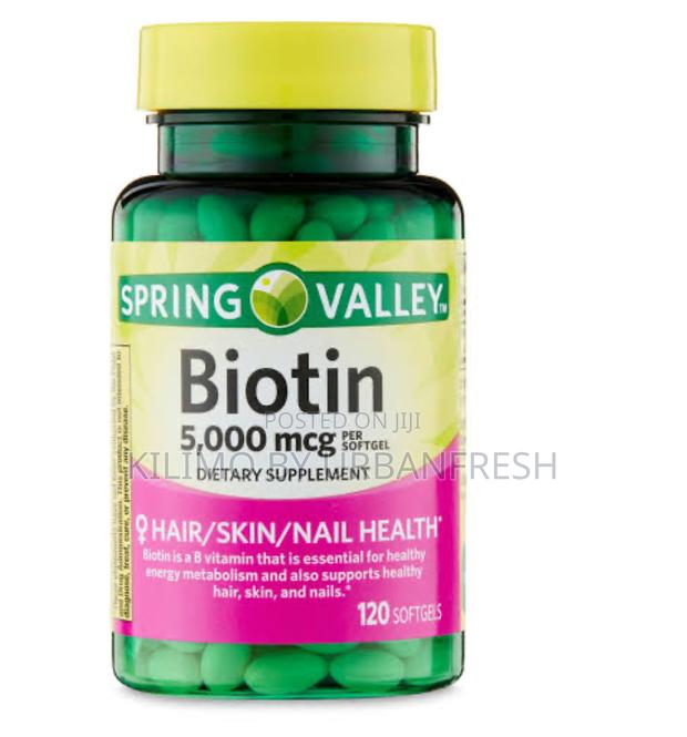 Biotin ( Vitamin B7 ) 30 Capsules Form. - main view