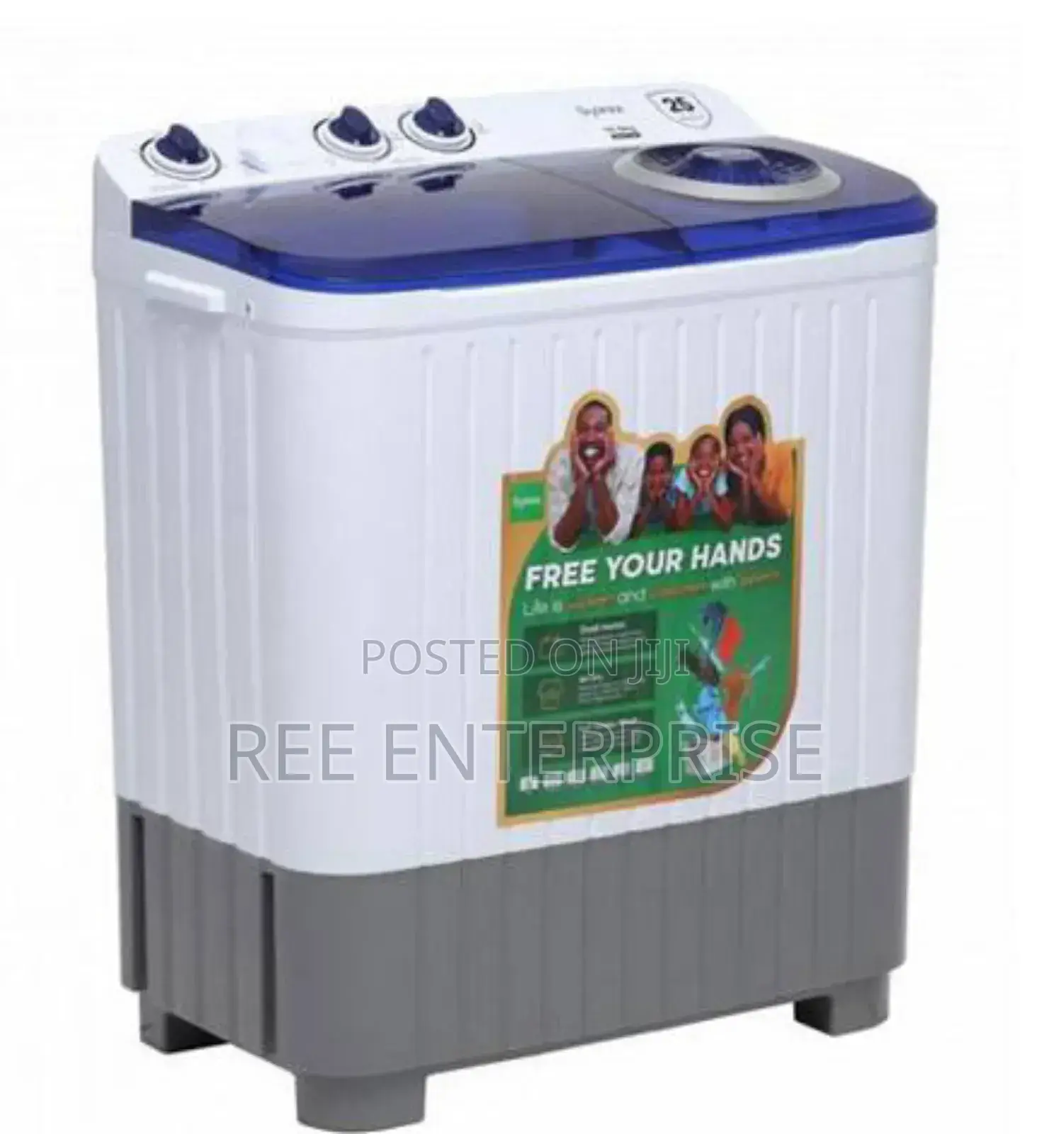 Modern Twin Tub Syinix 10kgs Top Load Washing Machine