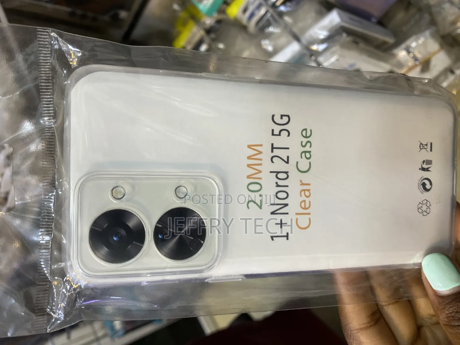 Newlike Silicone Oneplus Nord 2t 5g Clear Thin Case