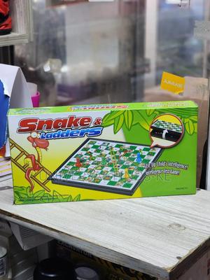 Snake and Ladders Magnetic Board Game Foldable Board - thumbnail 2