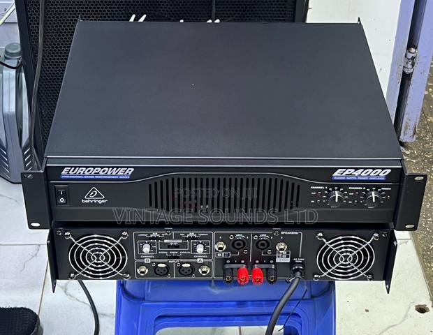 Behringer Europower Ep4000- 4000w Power Amplifier