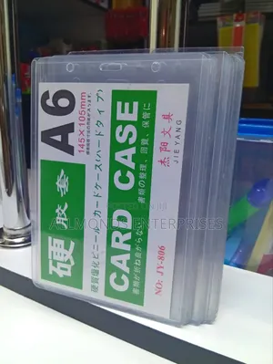 Name Badge/Plastic Name Card Holder A6