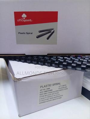 A Packet of 100 Pieces Office Point Binding Spirals - 10mm - thumbnail 2