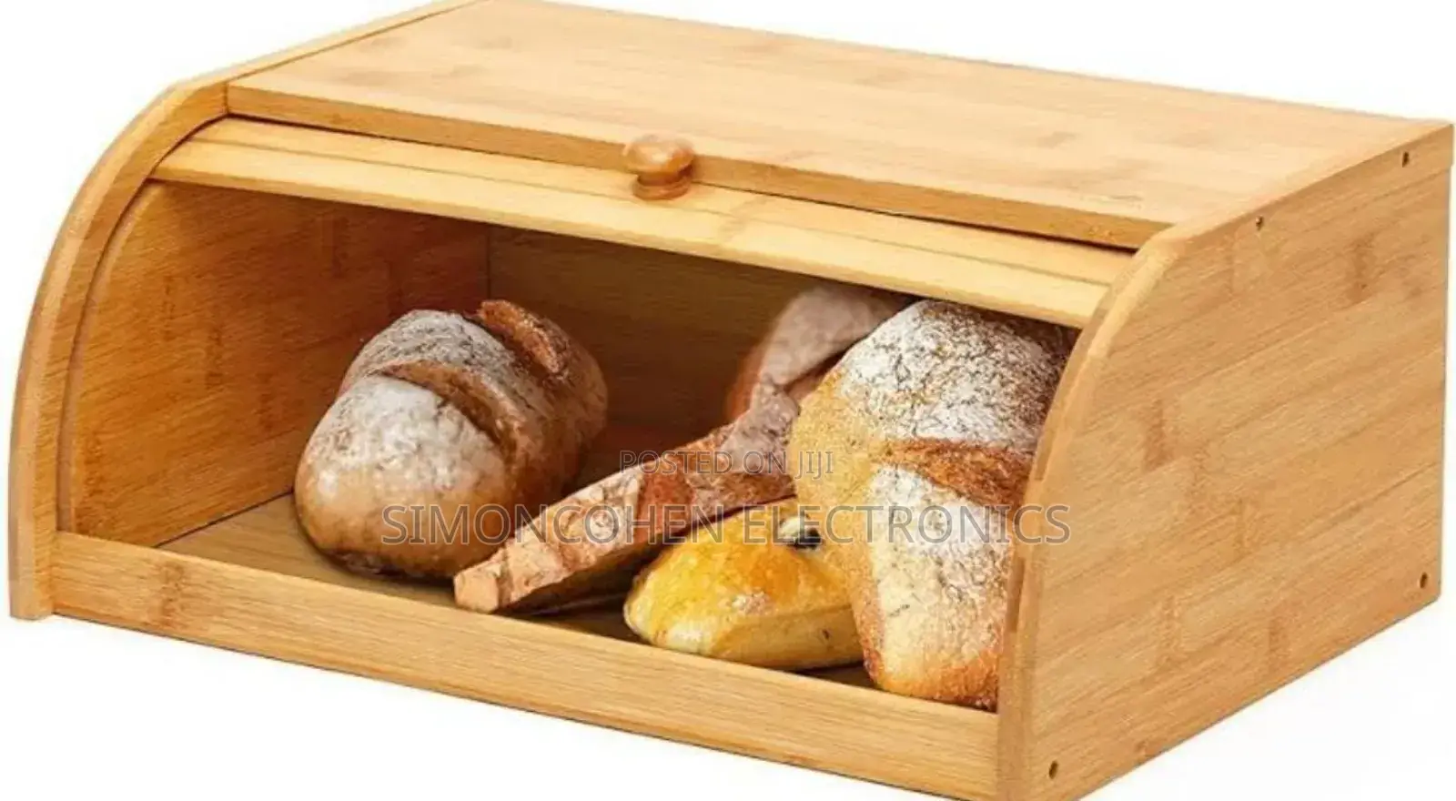 Big Size Bamboo Bread Bin