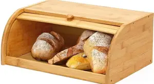 Big Size Bamboo Bread Bin