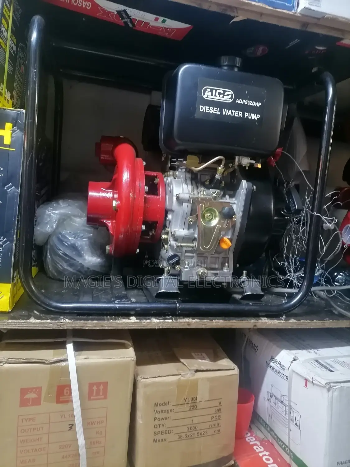 Heavy Duty 3" Aico Diesel High Pressure Pump