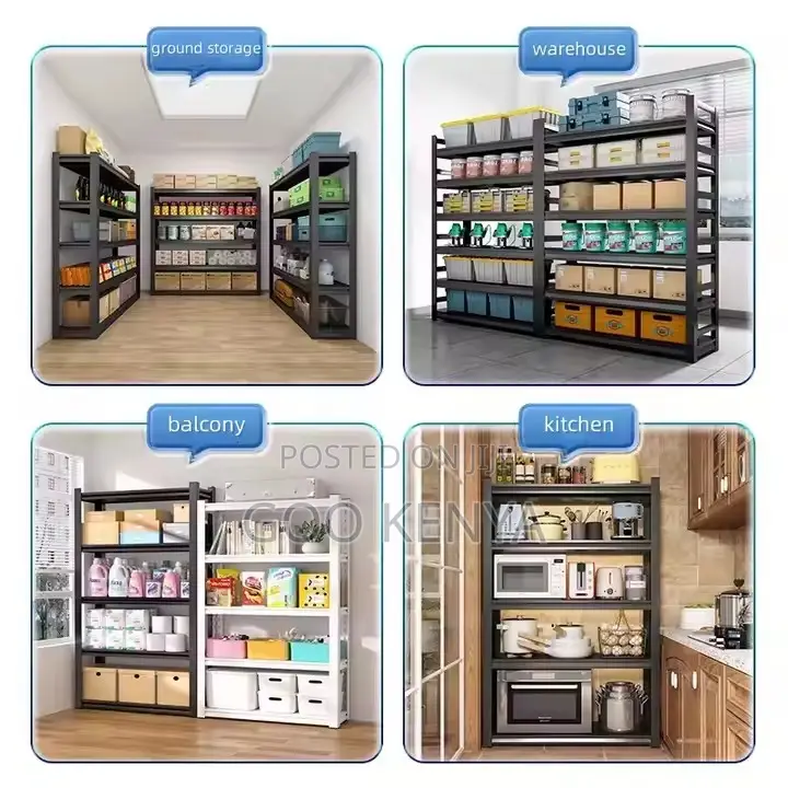 Storage Units ; Metal 4-Layer Storage Rack