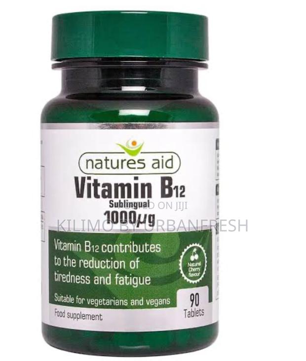 Vitamin B12 – Capsules :Energy, Nerve Cognitive Support - main view