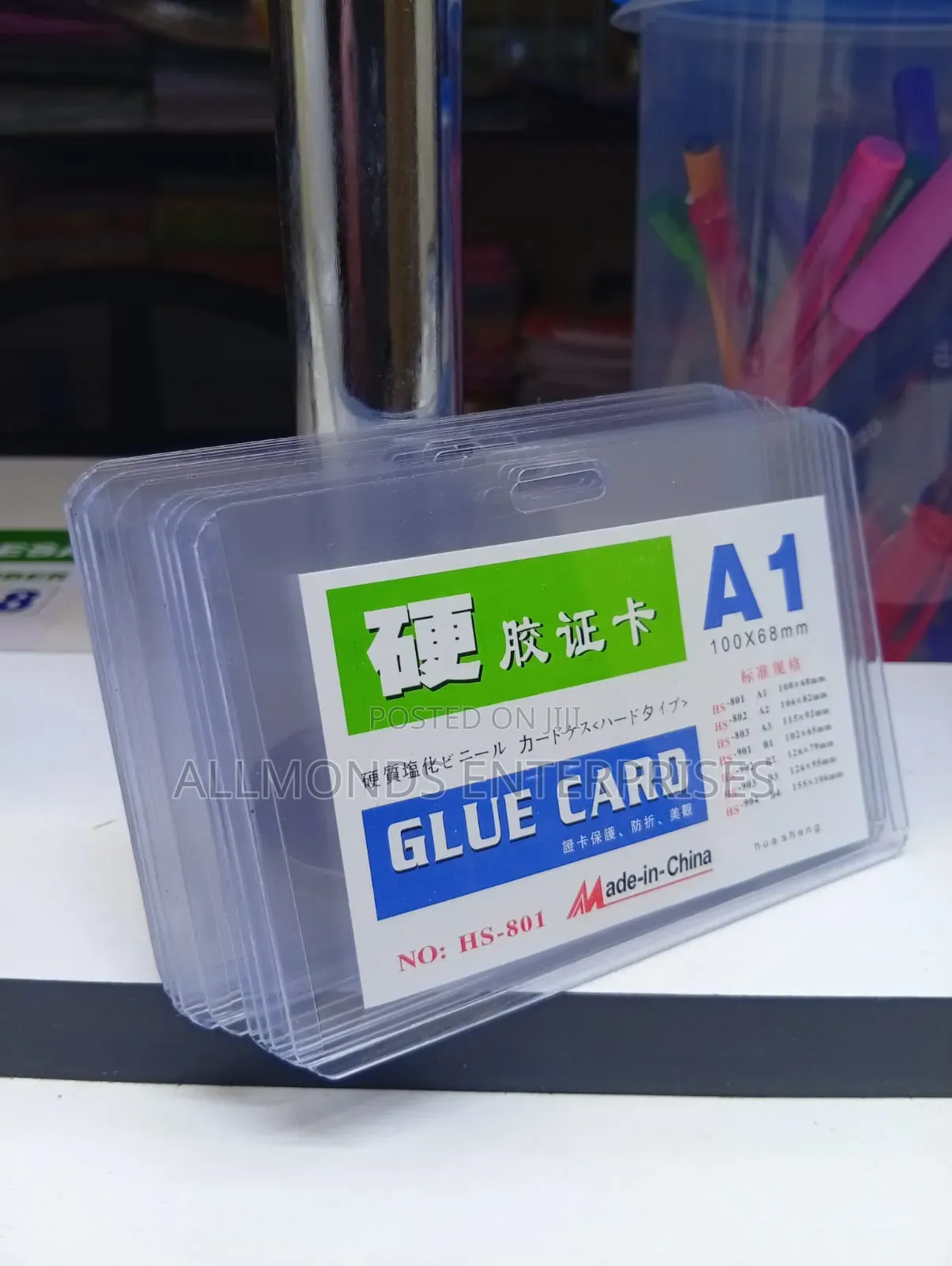 Name Badge/ Plastic Card Holder Id Size - A1