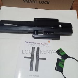 Aluminium Doors 5 In 1 Smart Locks - main view