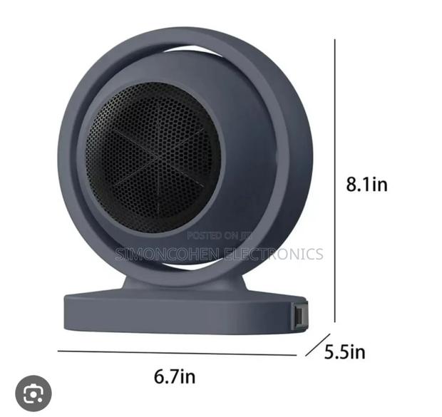 380w Warm Air Blower Desktop Heater Fan - thumbnail 4