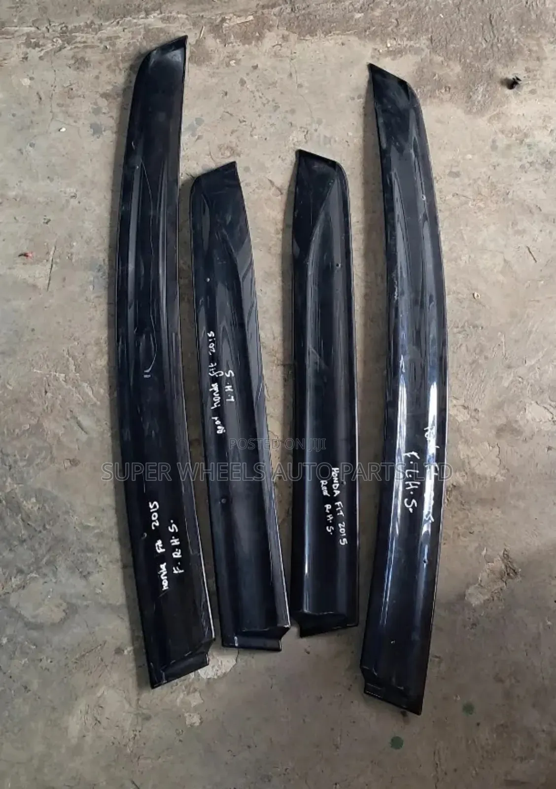 Windbreakers Set Honda Fit 2015
