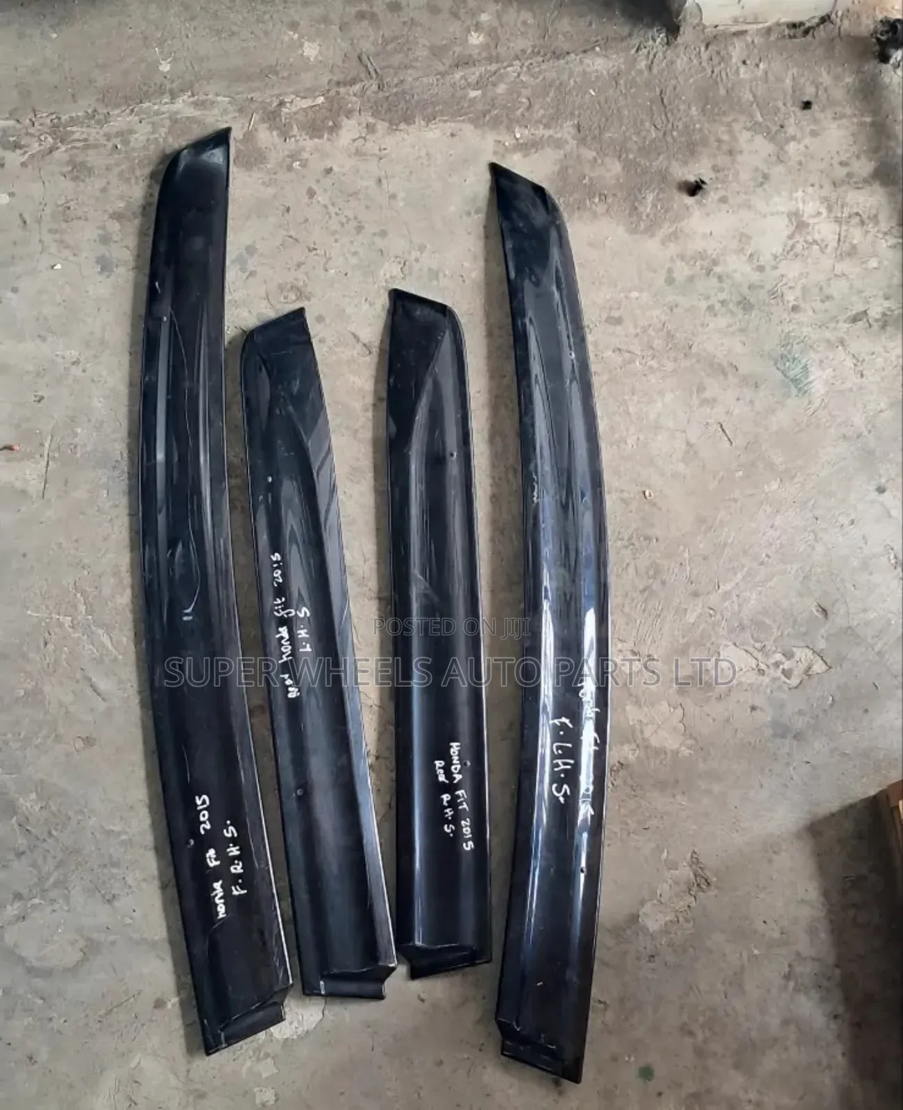 Windbreakers Set Honda Fit 2015