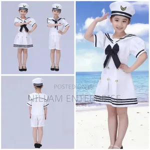 *Professional Children's Marine Sailor Cosplay Costume*