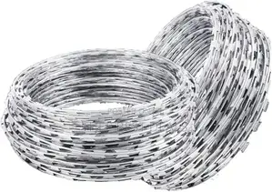 Galvanized Razor Wire