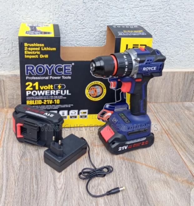 Powerful 21v Royce Cordless Drill - main view