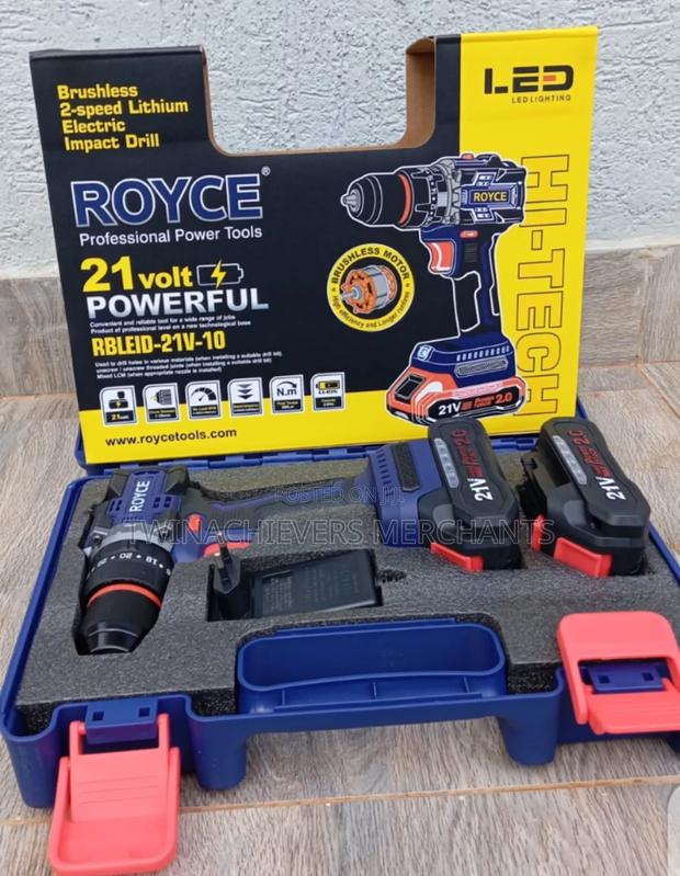 Powerful 21v Royce Cordless Drill - thumbnail 2
