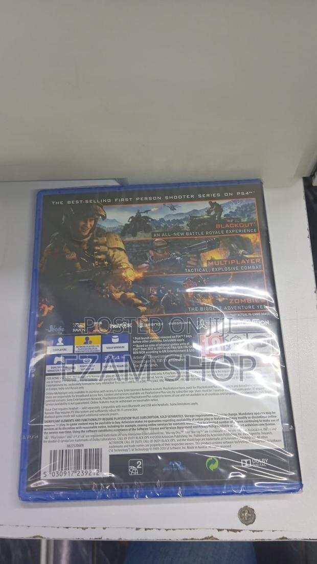 Ps4 Games Call of Duty Black Ops Available