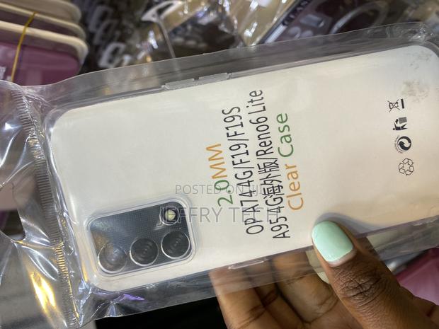 Ustiya Case for Oppo A74 4g Transparent Soft Case - thumbnail 2