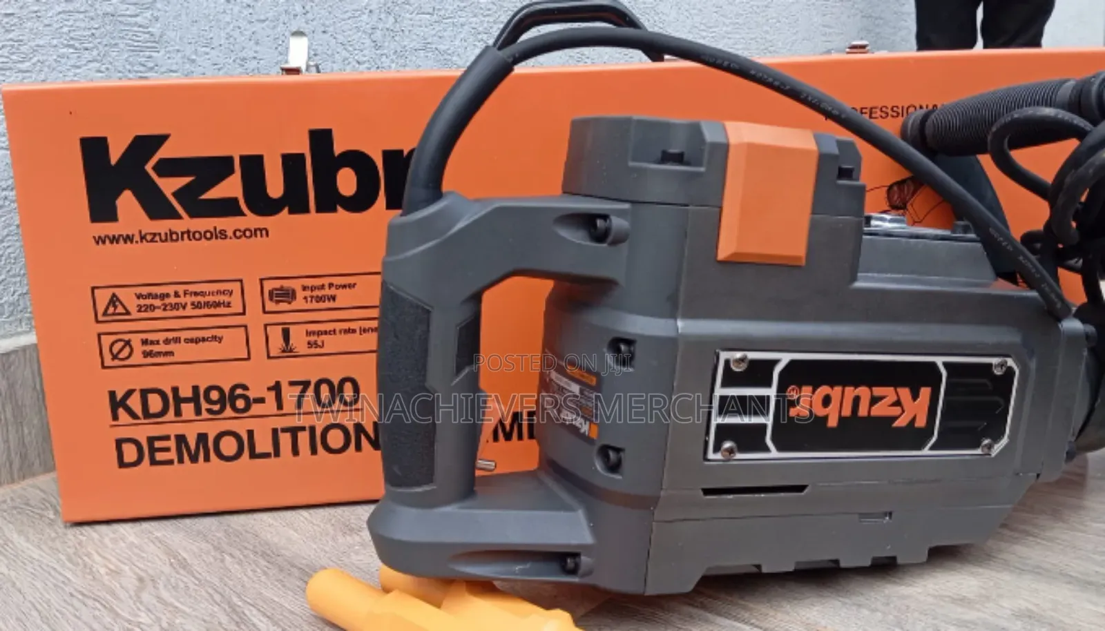 Jack Hammer/Kzbur Demolition Hammer 1700w