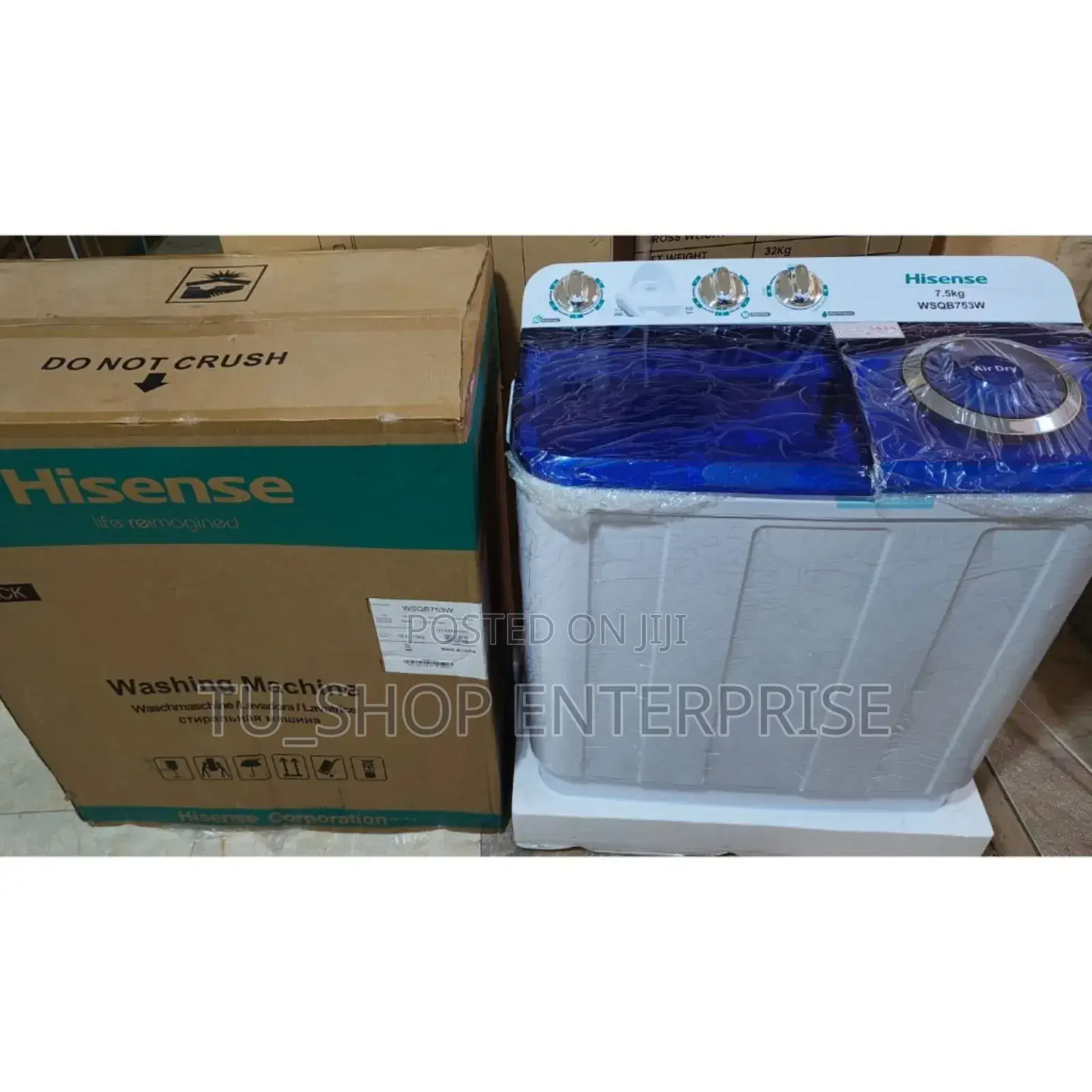 Washing Machine ##Hisense 7.5kg Twin Tub Washin