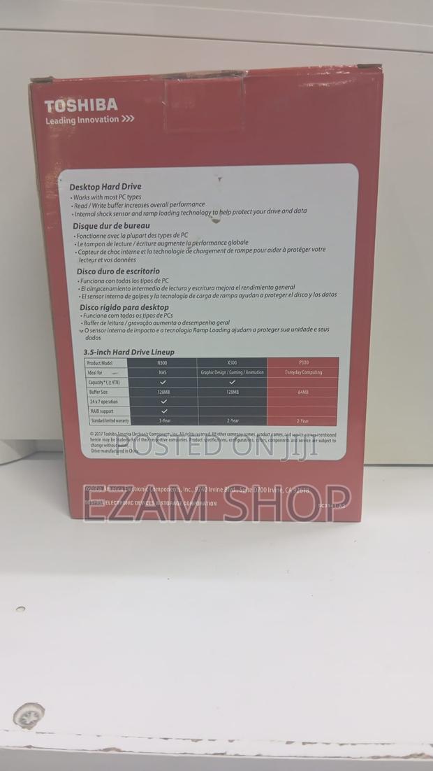 Toshiba Desktop Hard Drive - thumbnail 3