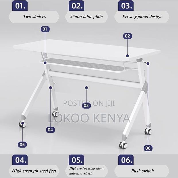 Office Table : Rectangular Meeting Room Table - thumbnail 2