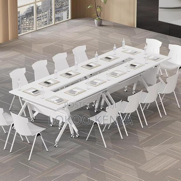 Office Table : Rectangular Meeting Room Table - thumbnail 3