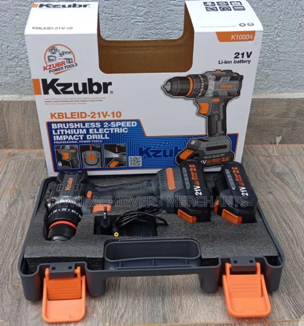 Powerful Brushless Cordless Impact Drill 21v - thumbnail 2