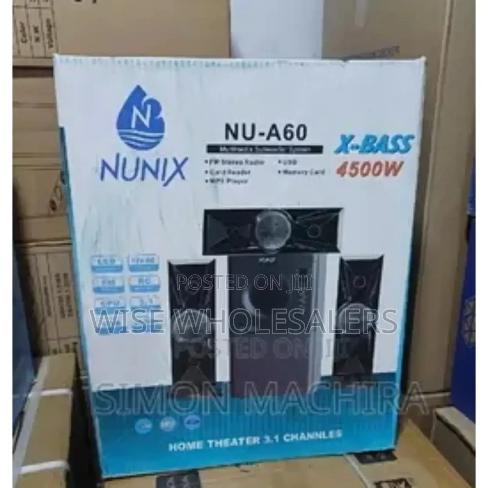 Nunix 3.1 Mini Home Theater System Nu-A60