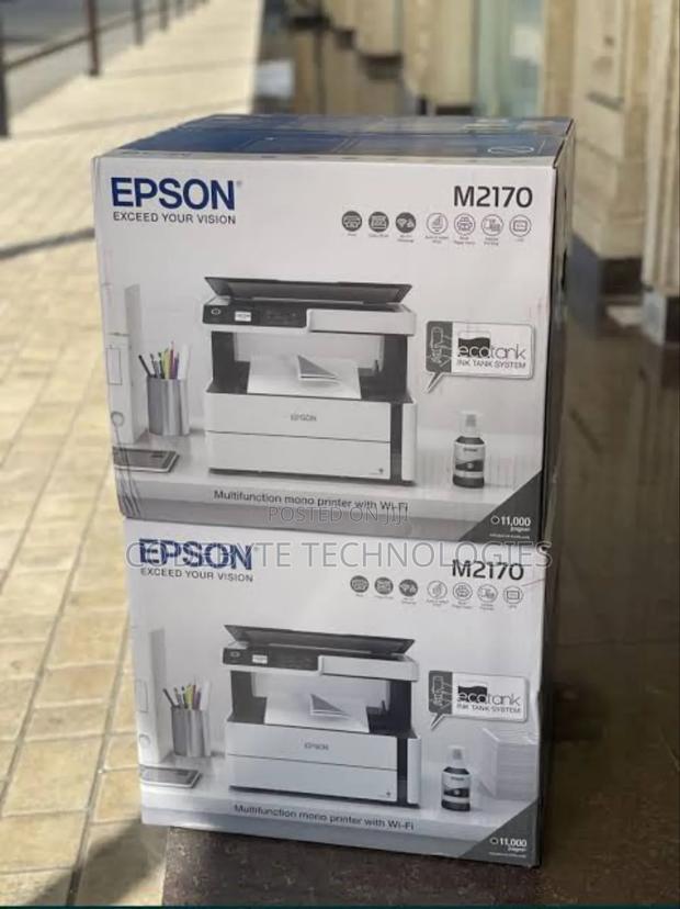 Epson Ecotank M2170 Monochrome A4 Wi-Fi Duplex Printer - main view