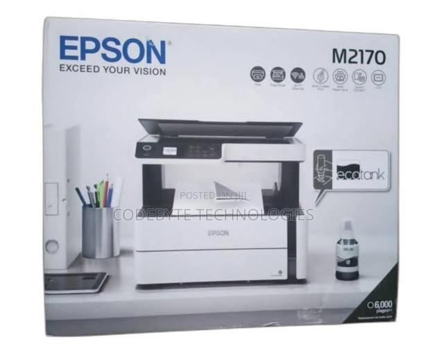 Epson Ecotank M2170 Monochrome A4 Wi-Fi Duplex Printer - thumbnail 2