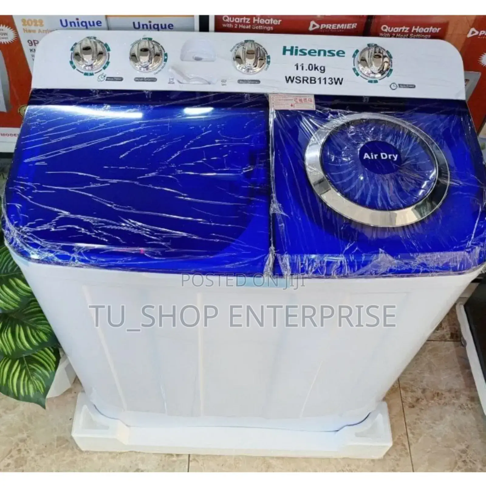 Hisense 11kg Twin Tub Washing Machine Top Loa