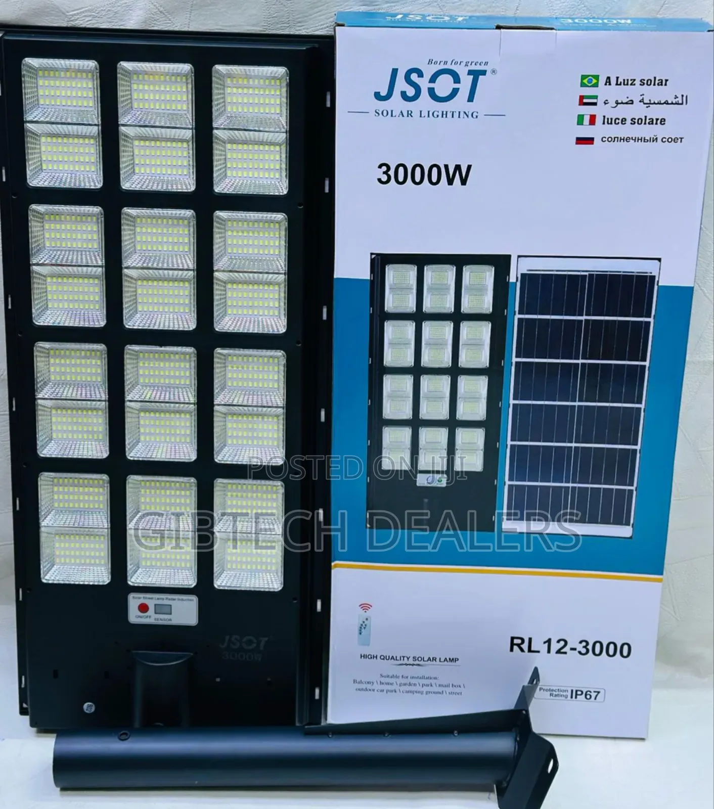 Jsot Solar Street Light 3000w
